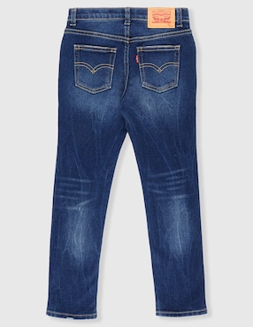 Jeans skinny Levi's lavado destruido para niño