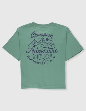 Playera Champion manga corta para niño
