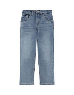 Jeans straight Levi's lavado medio para niño