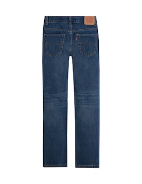 Jeans straight Levi's lavado medio para niño
