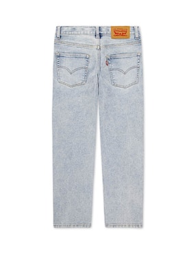 Jeans relaxed straight Levi's lavado claro para niño