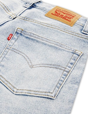 Jeans relaxed straight Levi's lavado claro para niño