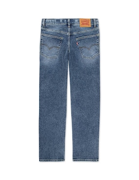 Jeans straight Levi's lavado stone wash para niño