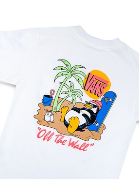 Playera Vans Yolo Penguin SS manga corta para niño
