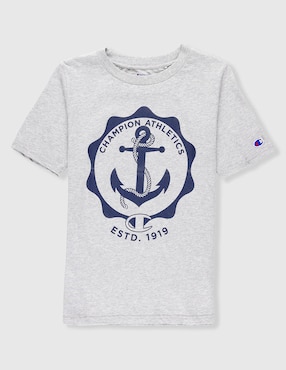 Playera Champion manga corta para niño