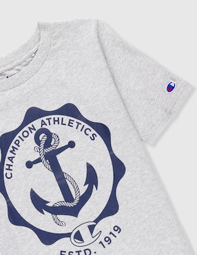Playera Champion manga corta para niño