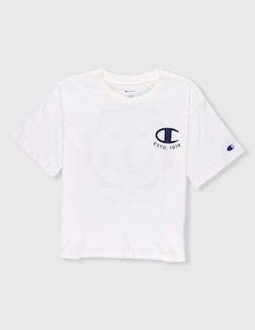 Playera Champion manga corta para niño