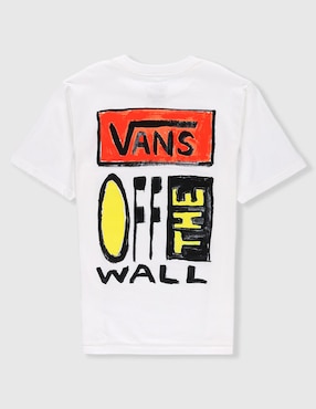 Playera Vans manga corta para niño