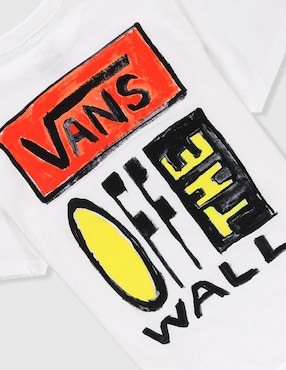 Playera Vans manga corta para niño
