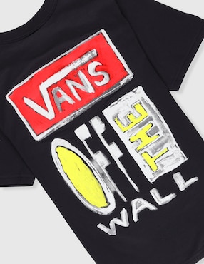 Playera Vans manga corta para niño