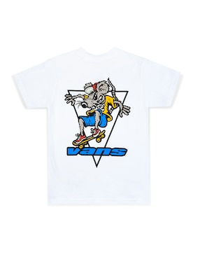 Playera Vans manga corta para niño