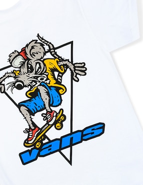 Playera Vans manga corta para niño