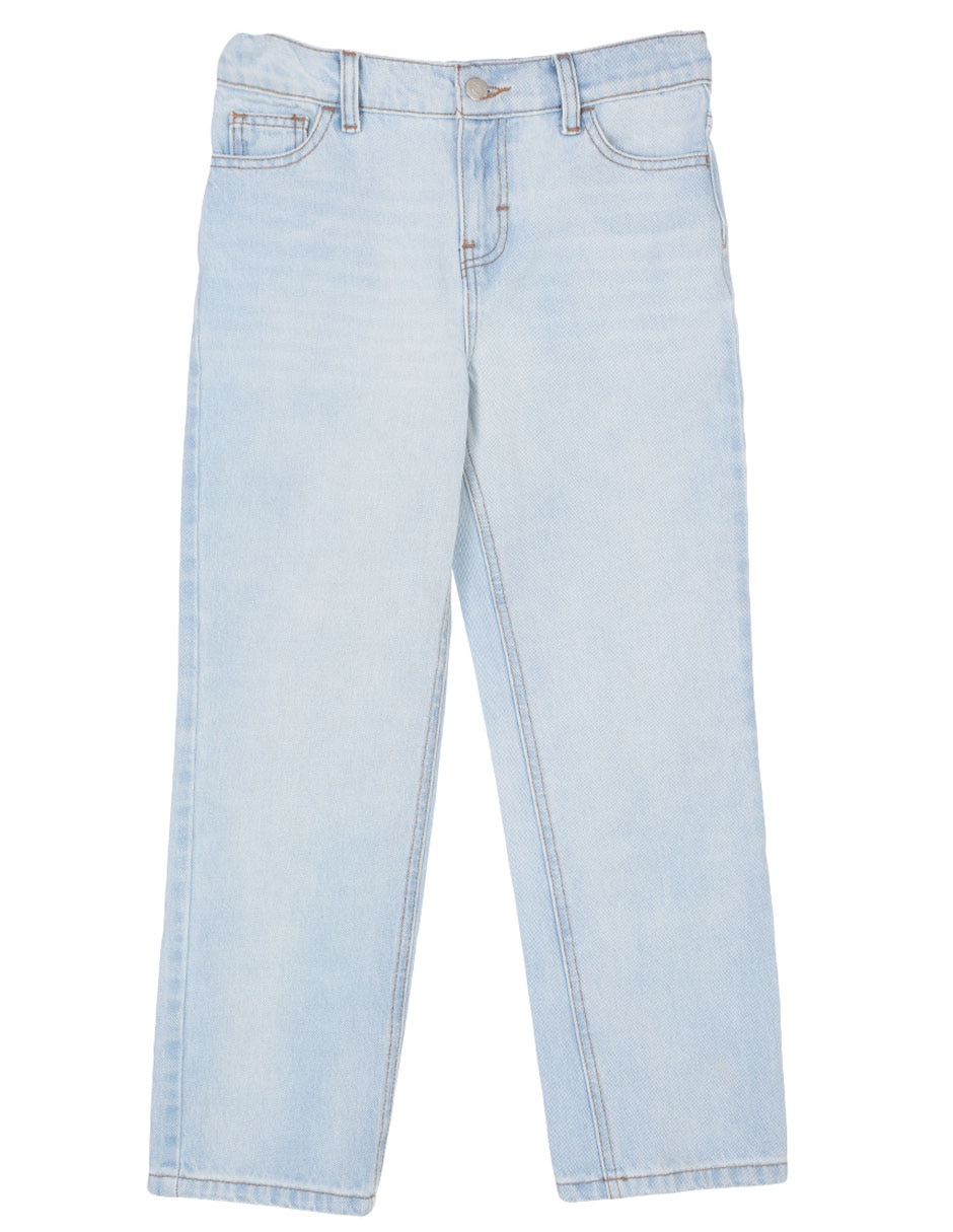 Jeans carpenter straight lavado claro para niño Jeans carpenter straight lavado claro para niño