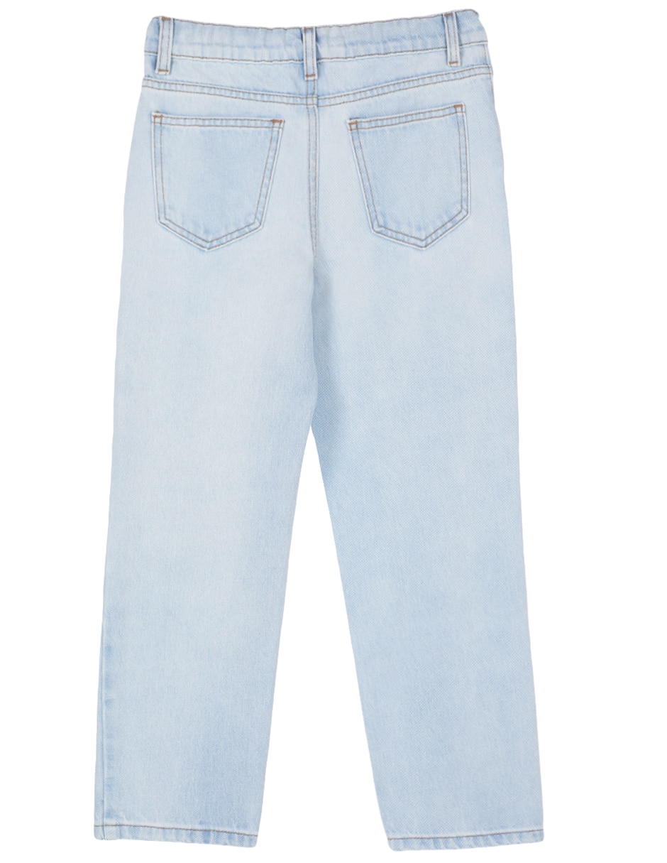 Jeans carpenter straight lavado claro para niño 2