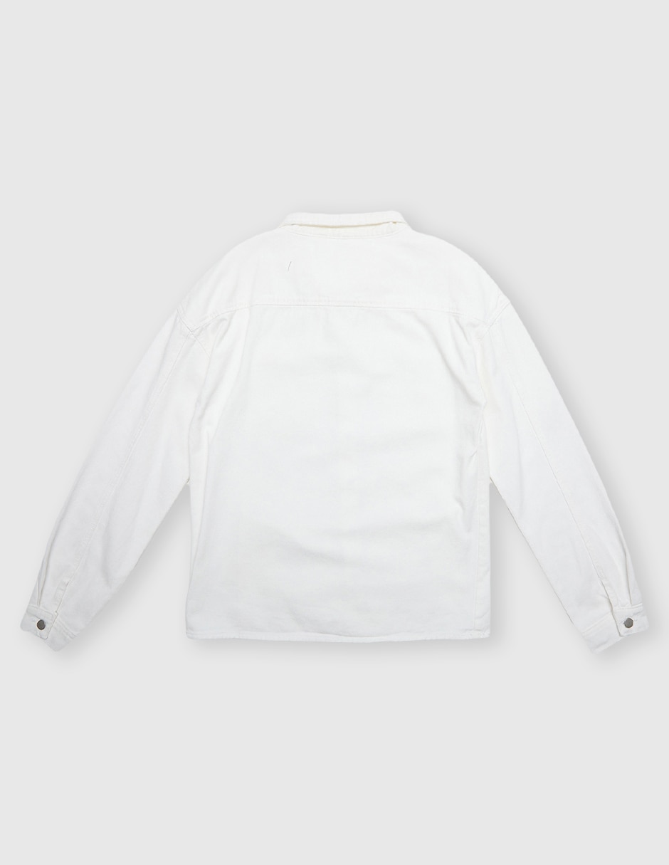 Camisa casual de algodón manga larga para niño 2