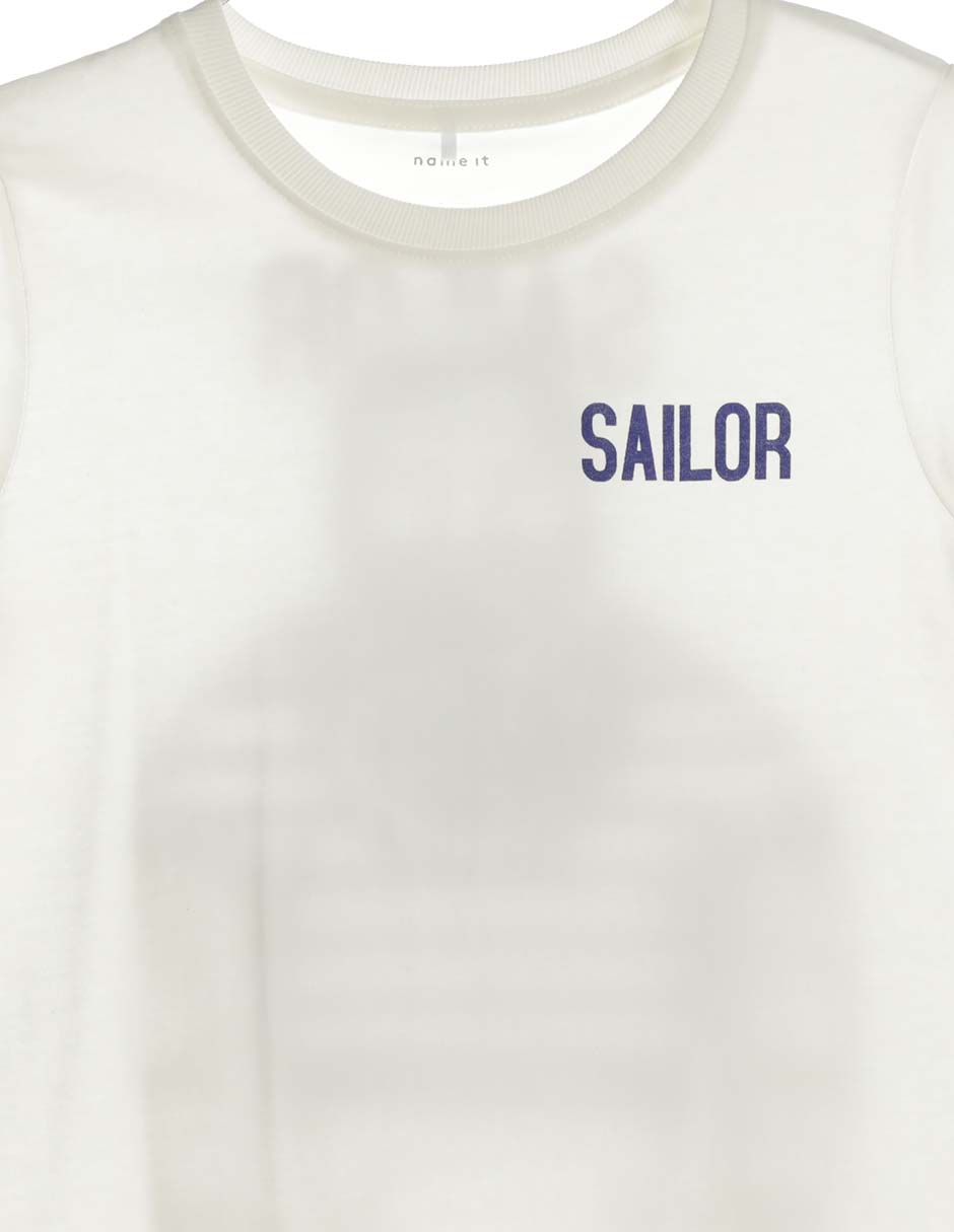 Playera Sailor manga corta para niño 3