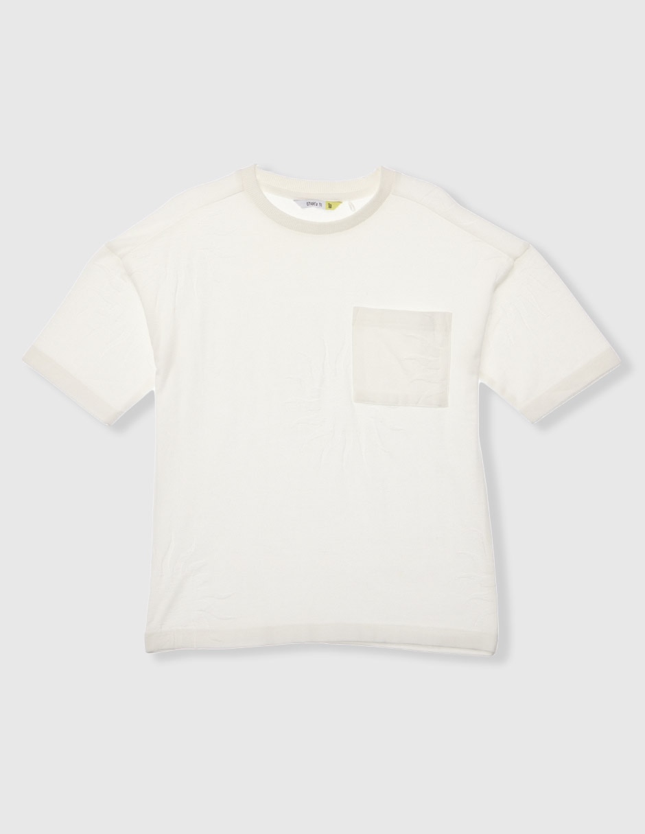 Playera manga corta para niño Playera manga corta para niño