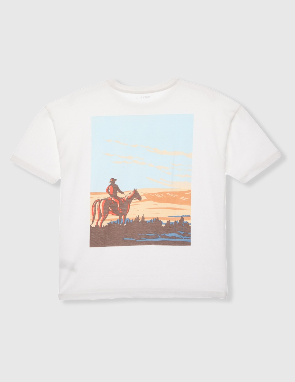 Playera manga corta para niño 2