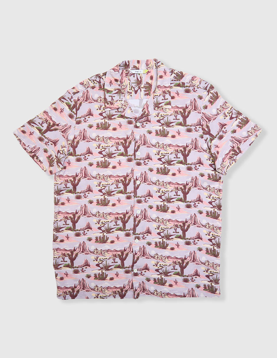 Camisa casual de algodón manga corta para niño Camisa casual de algodón manga corta para niño