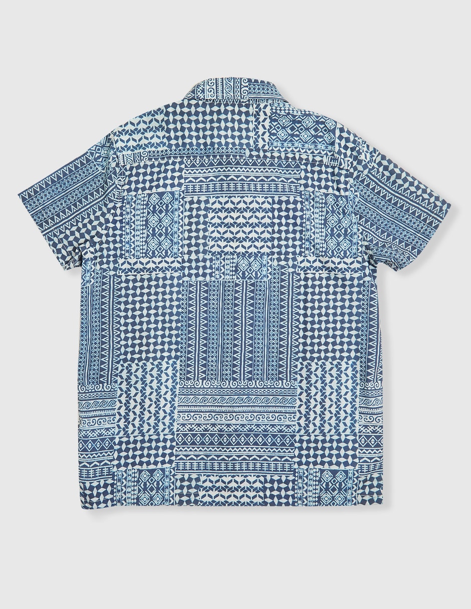 Camisa de algodón manga corta para niño