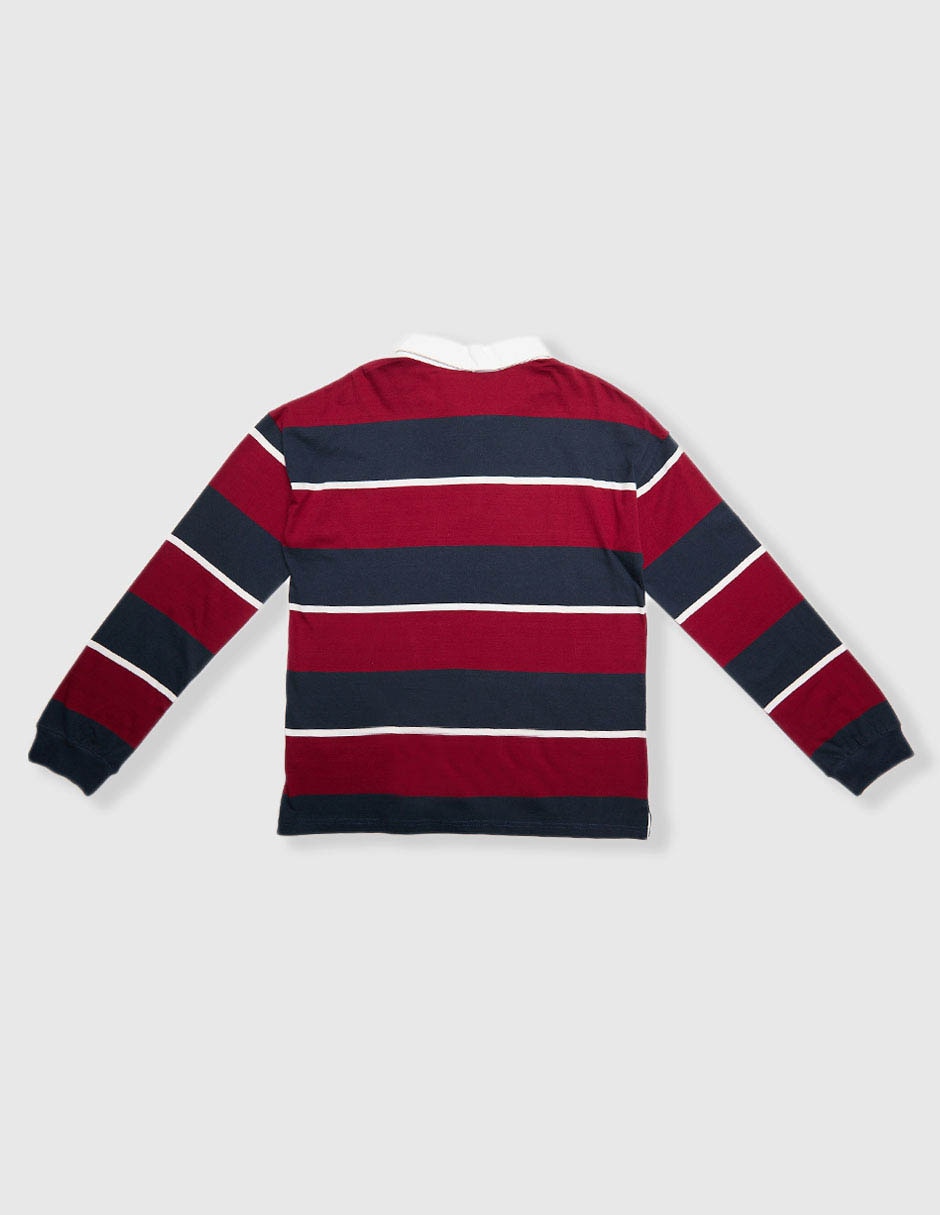 Playera tipo polo de algodón para niño 2