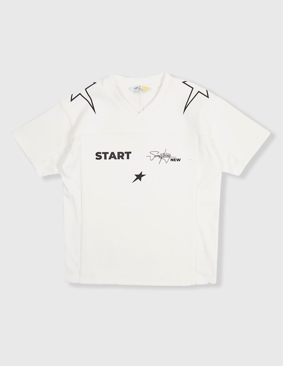 Playera manga corta para niño Playera manga corta para niño