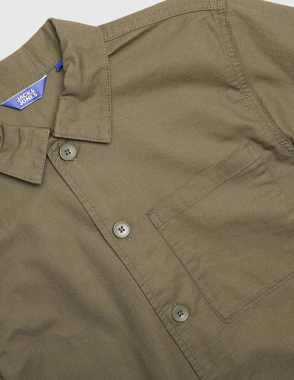 CAMISA JACK & JONES 1, 16, VERDE OLIVO
