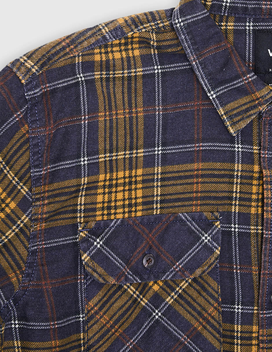 Camisa casual  Otis Is woven de algodón 
 manga larga para niño 4