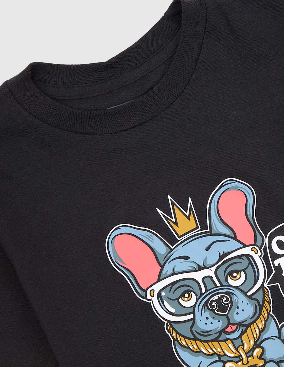 Playera manga corta para niño 3