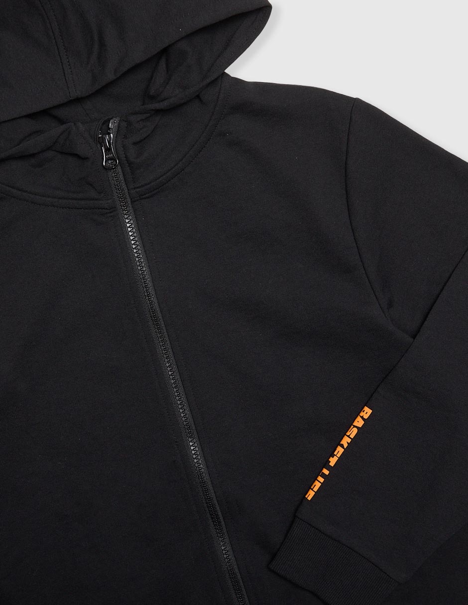 SUDADERA NAME IT 13238094, 6, NEGRO