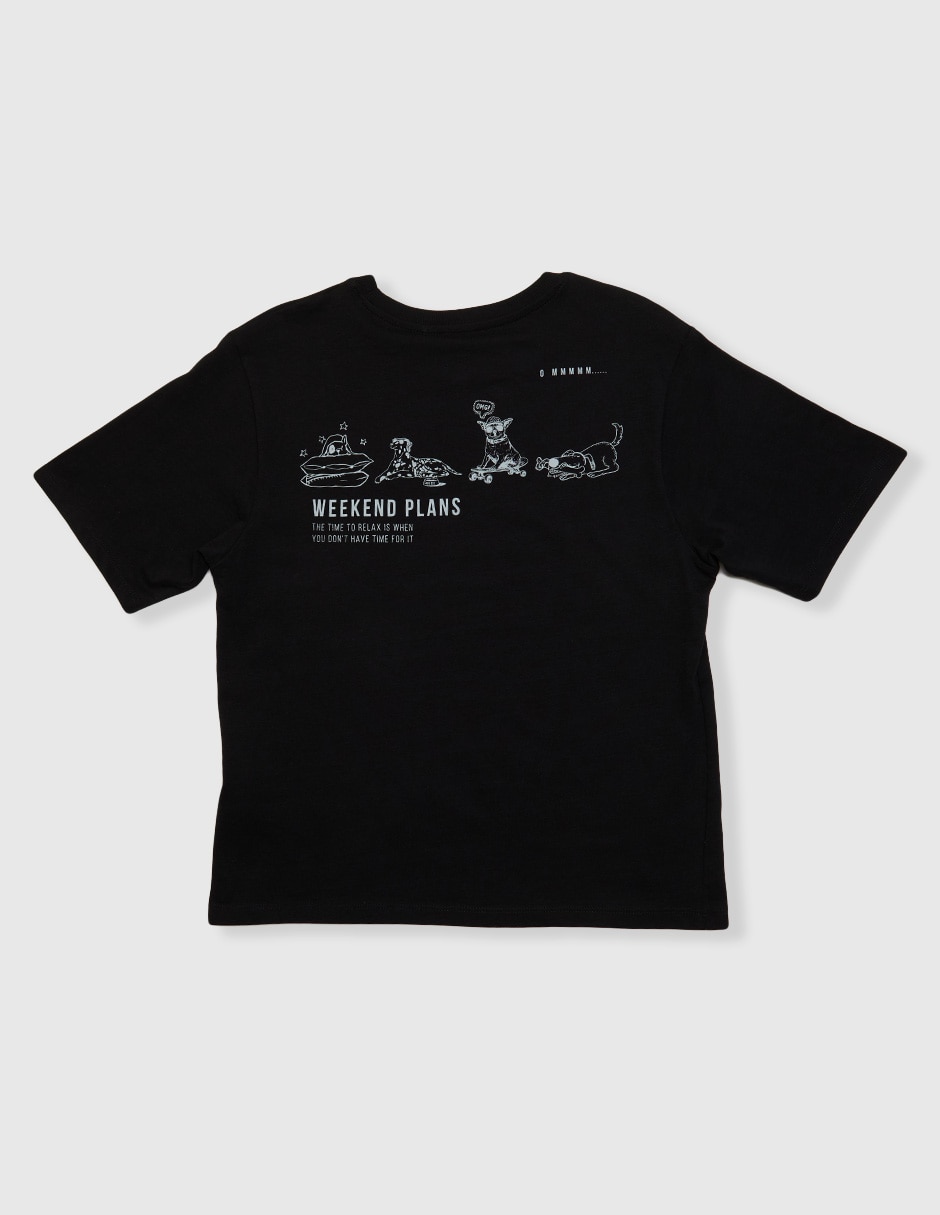 PLAYERA NAME IT 13241851, 9-10, NEGRO