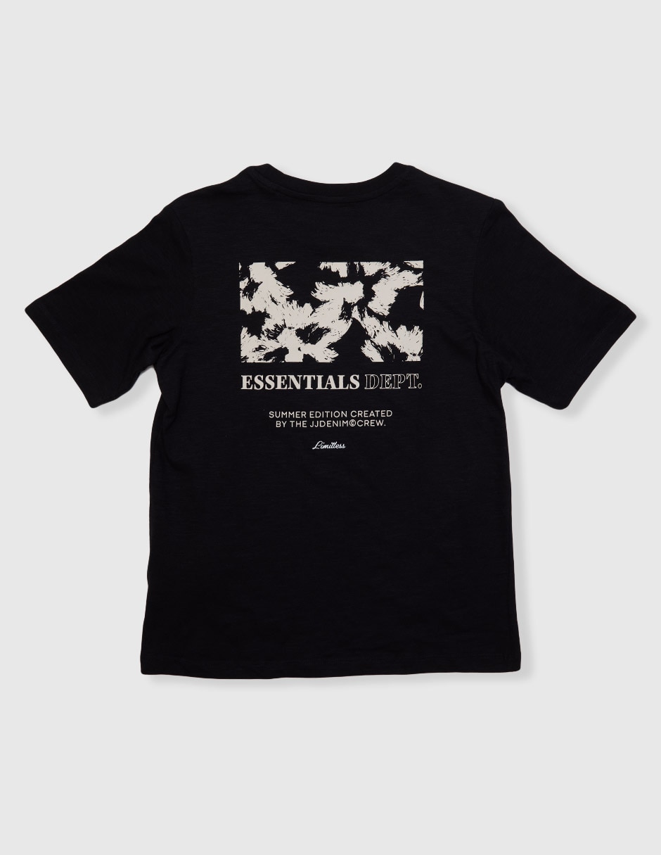 Playera manga corta para niño