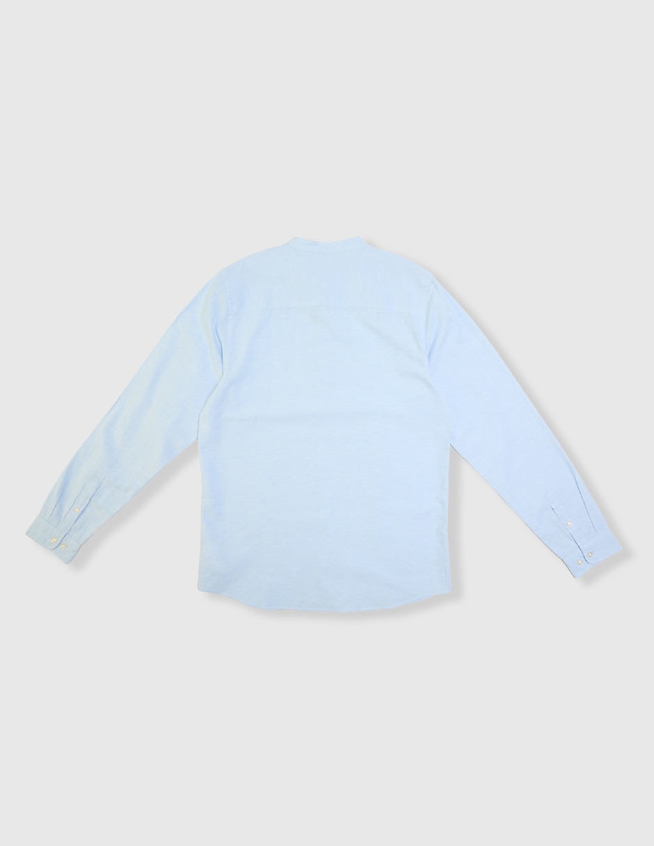 Camisa casual manga larga para niño 2