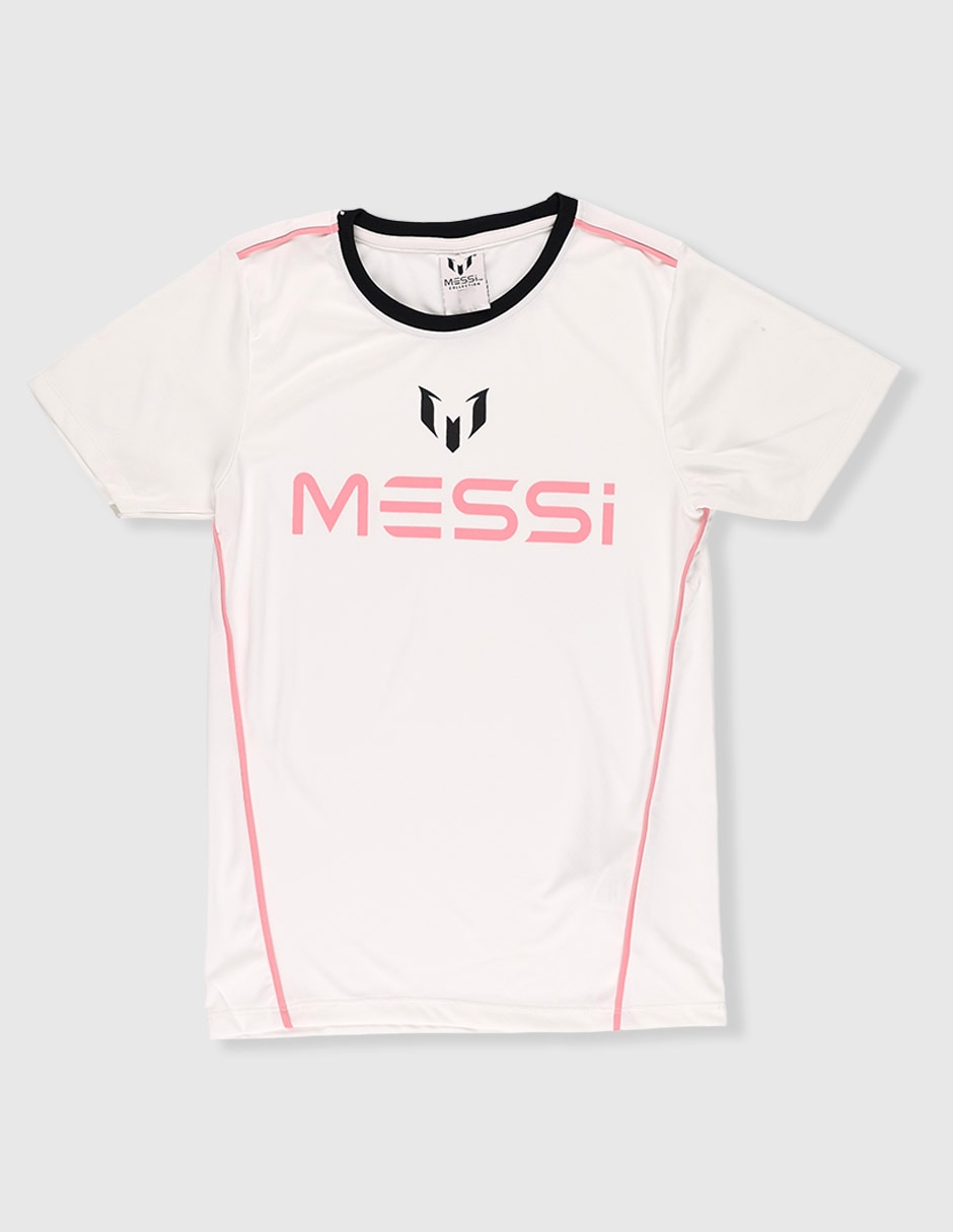 Playera Messi manga corta para niño