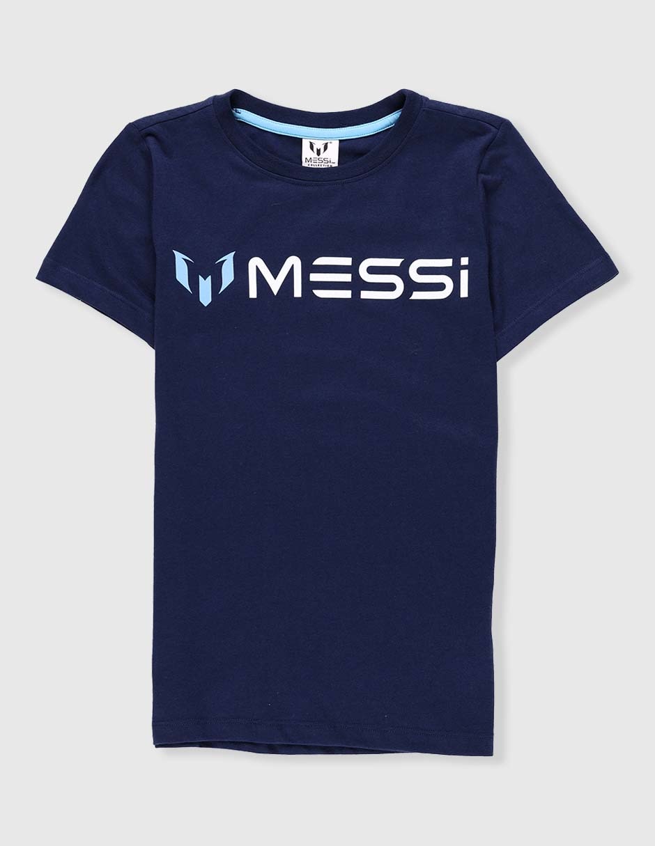 Playera Messi manga corta para niño