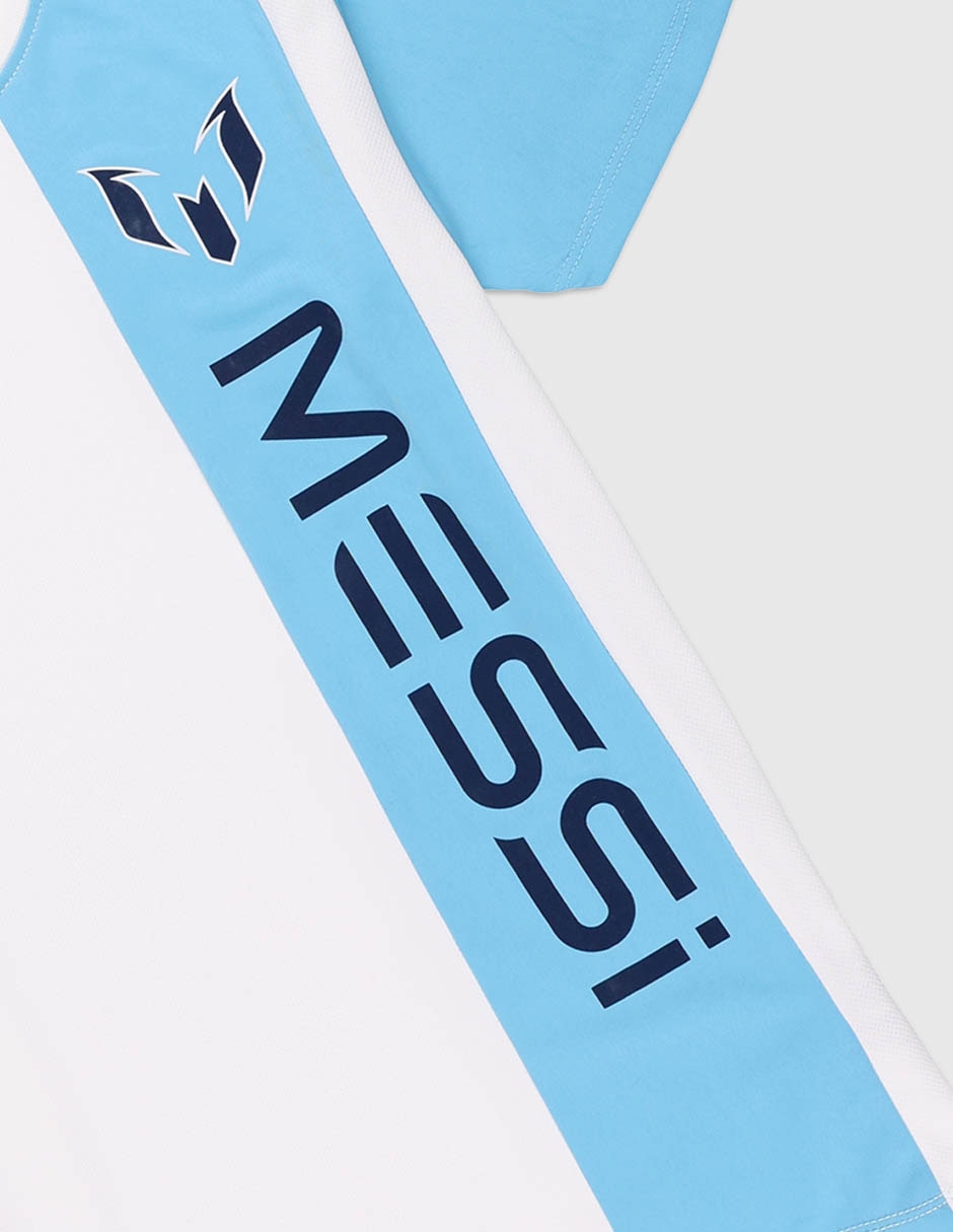 Playera Messi manga corta para niño 4