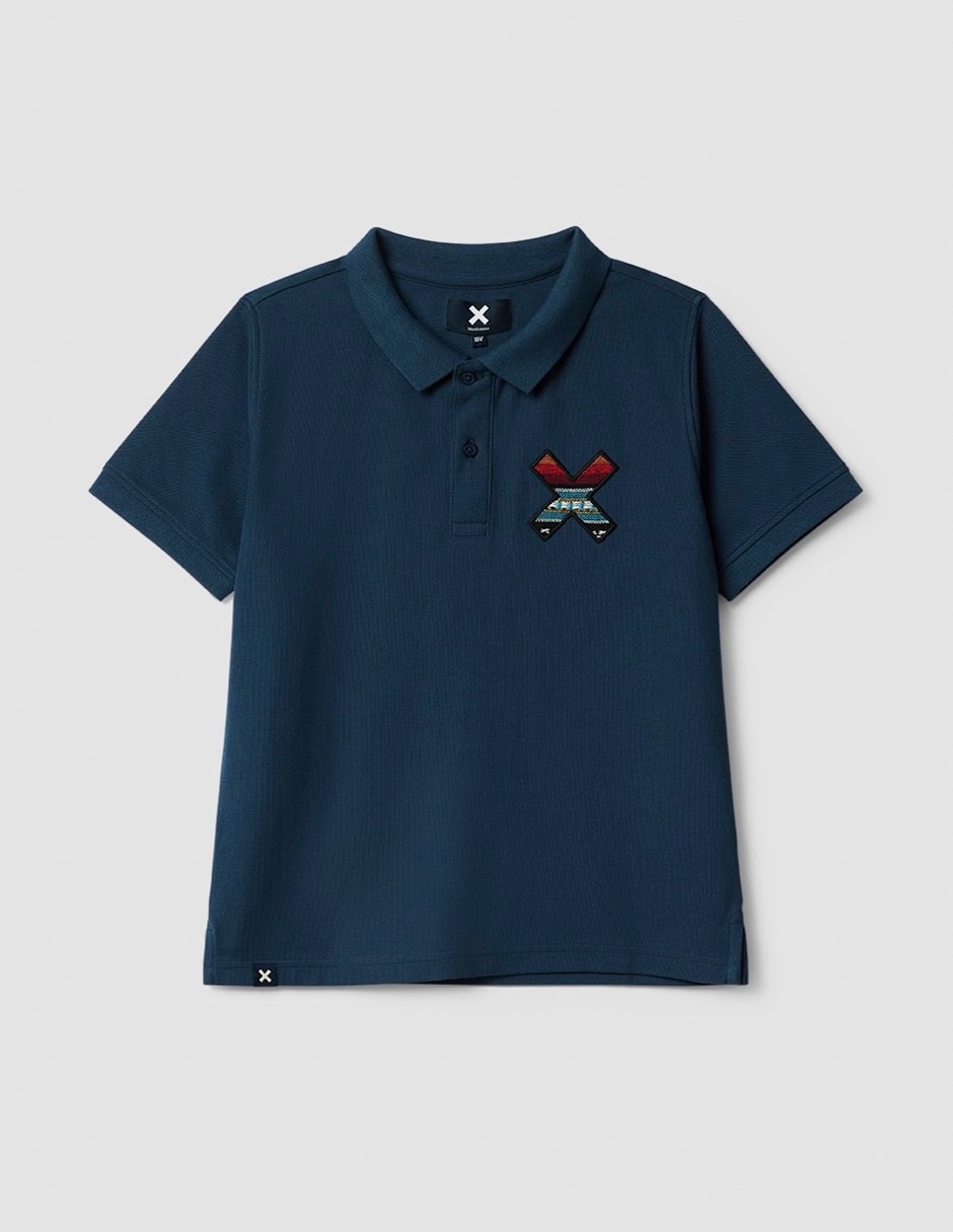 Playera tipo polo Classic Kids de algodón para niño 5