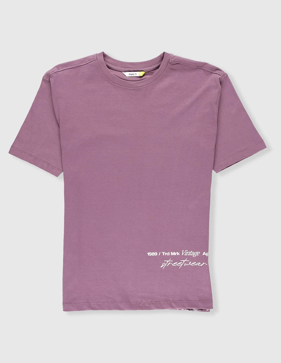 Playera manga corta para niño Playera manga corta para niño