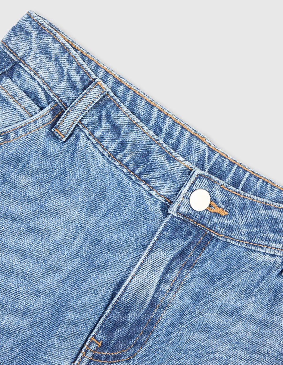 Jeans amplio deslavado para niño 3