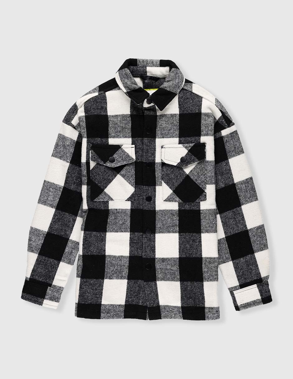 Camisa casual manga larga para niño
