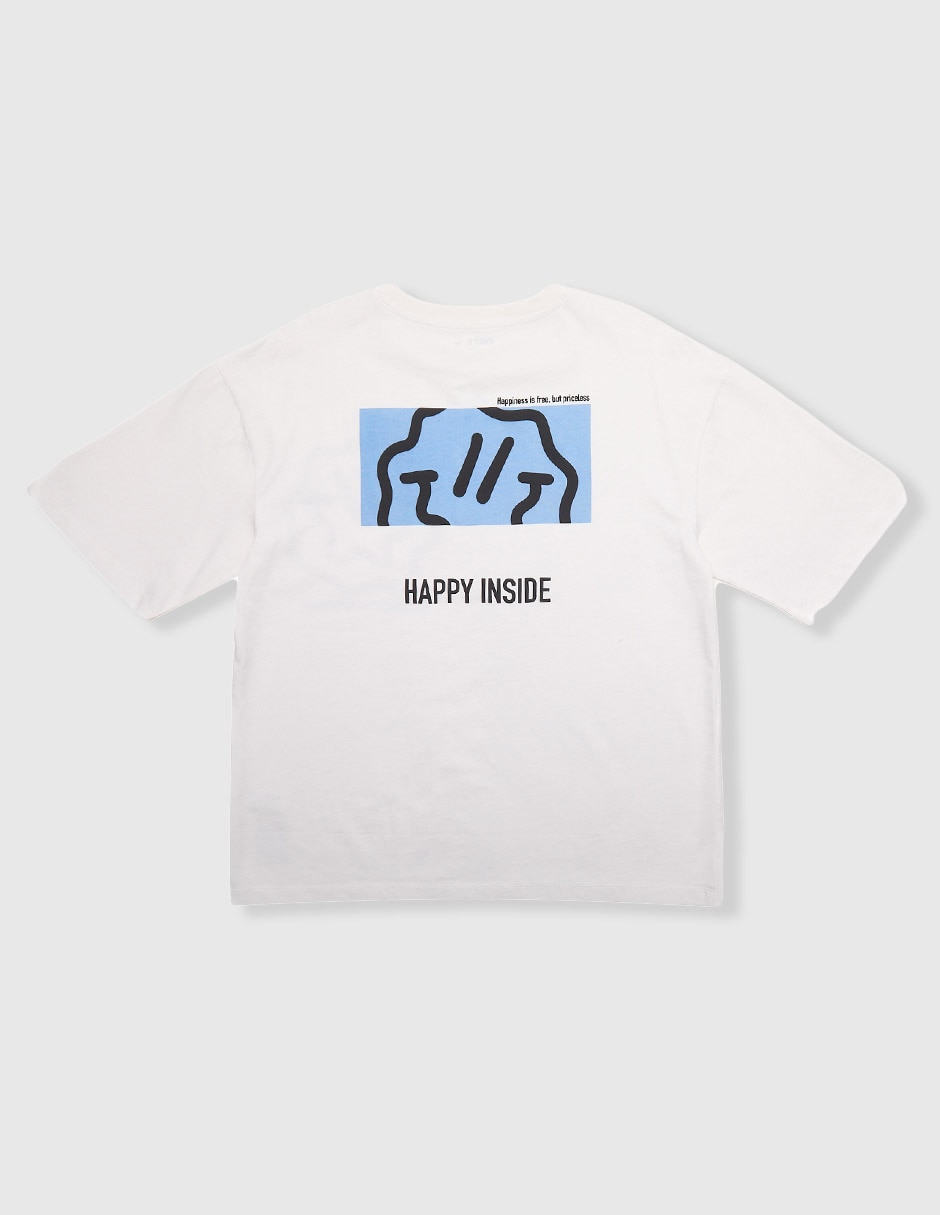 Playera manga corta para niño