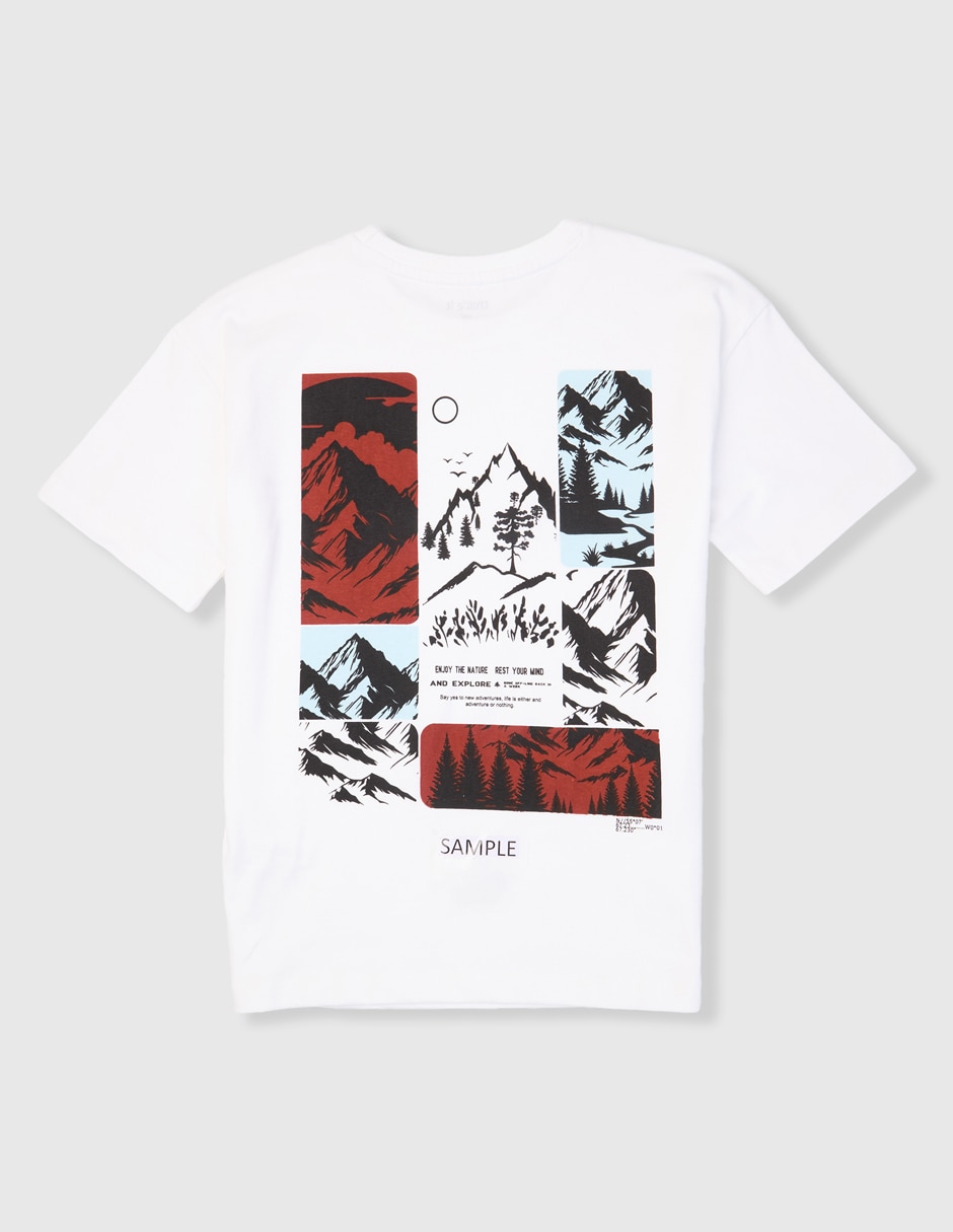 Playera manga corta para niño 2