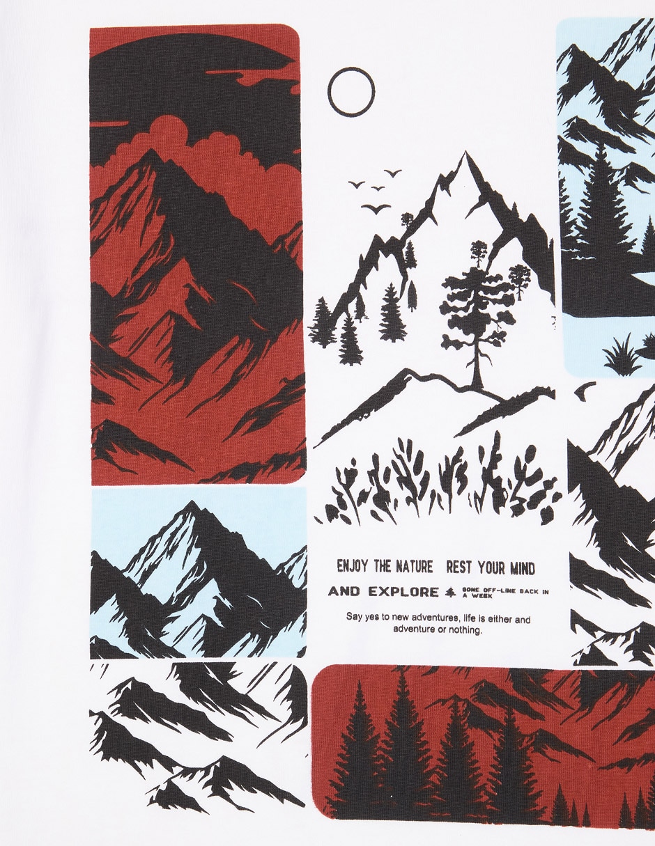 Playera manga corta para niño 4