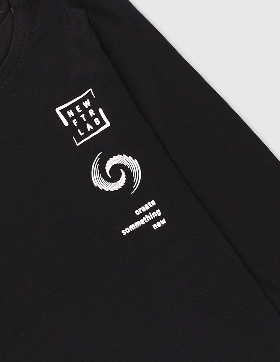 Playera manga larga para niño 3