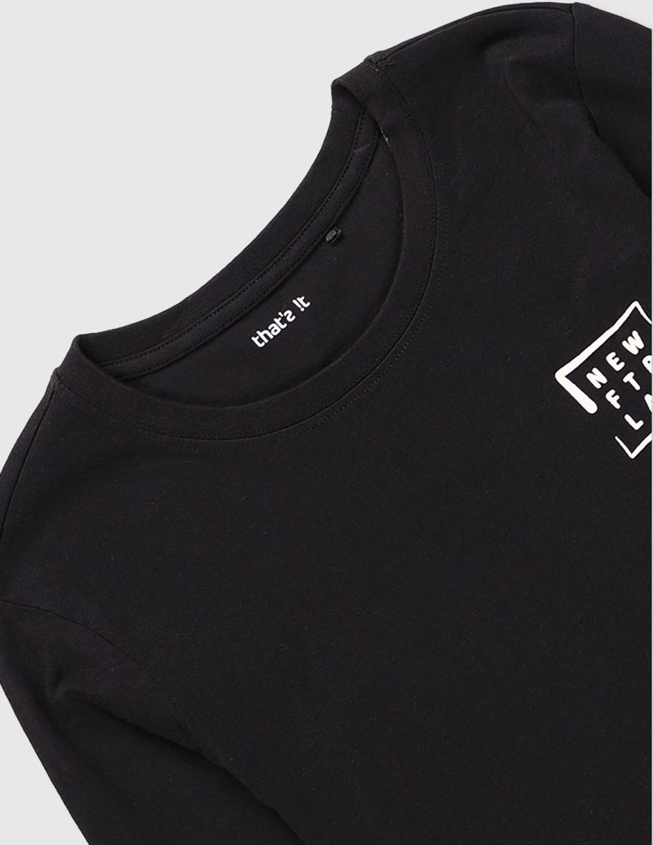Playera manga larga para niño 4
