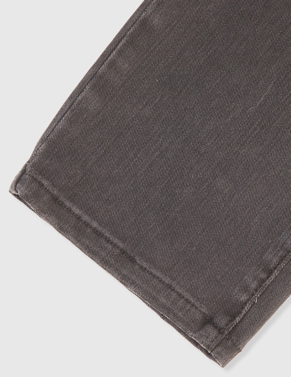 Jeans straight lavado obscuro para niño 4