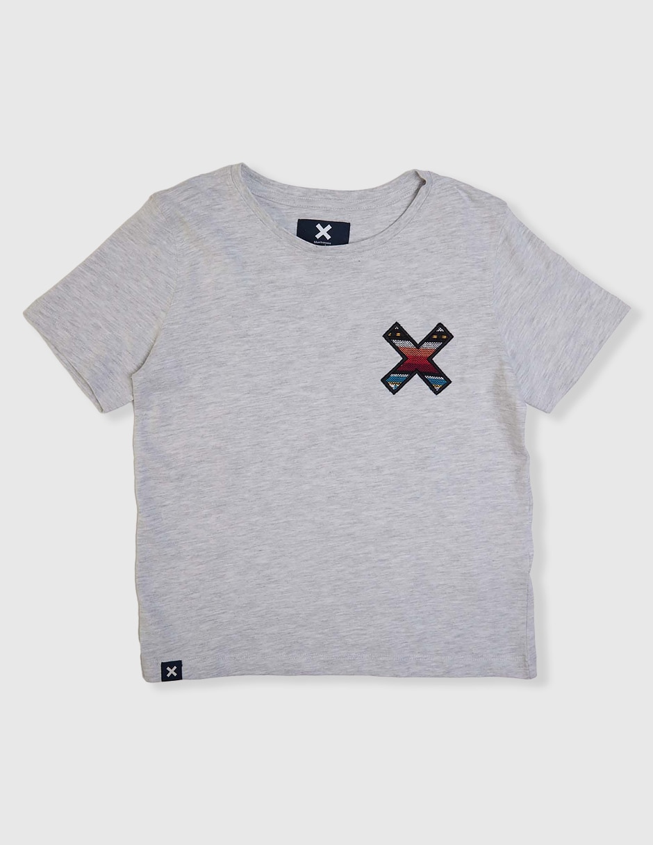 Playera manga corta para niño