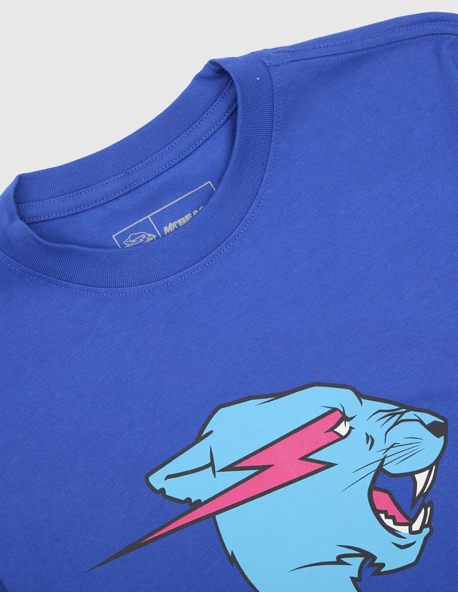 Playera Mr. Beast manga corta para niño 3