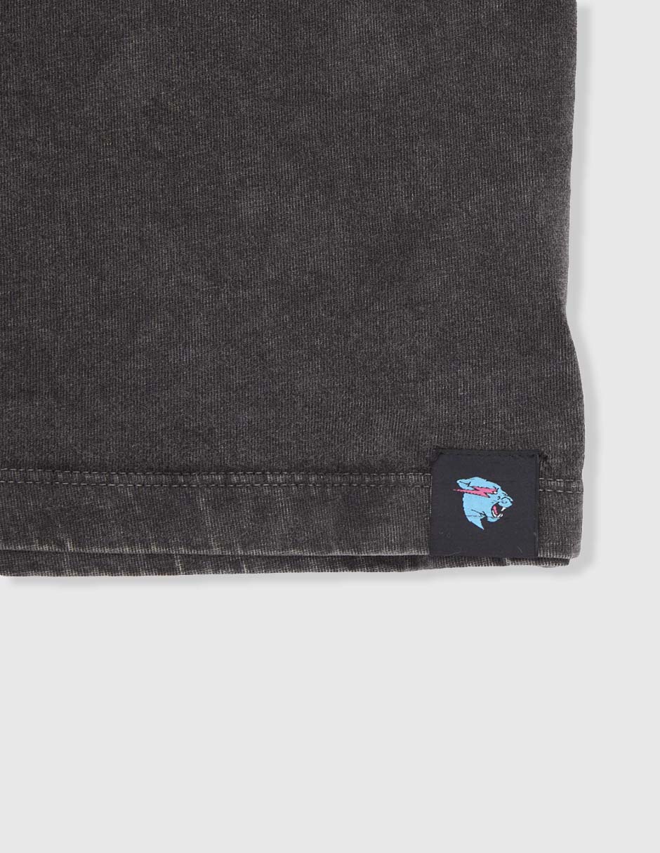 Playera Mr. Beast manga corta para niño 4