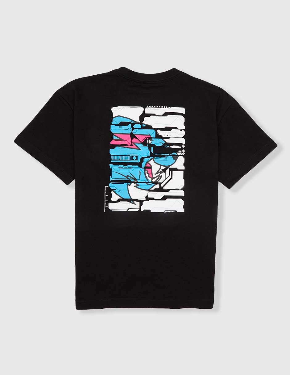 Playera Mr. Beast manga corta para niño 2